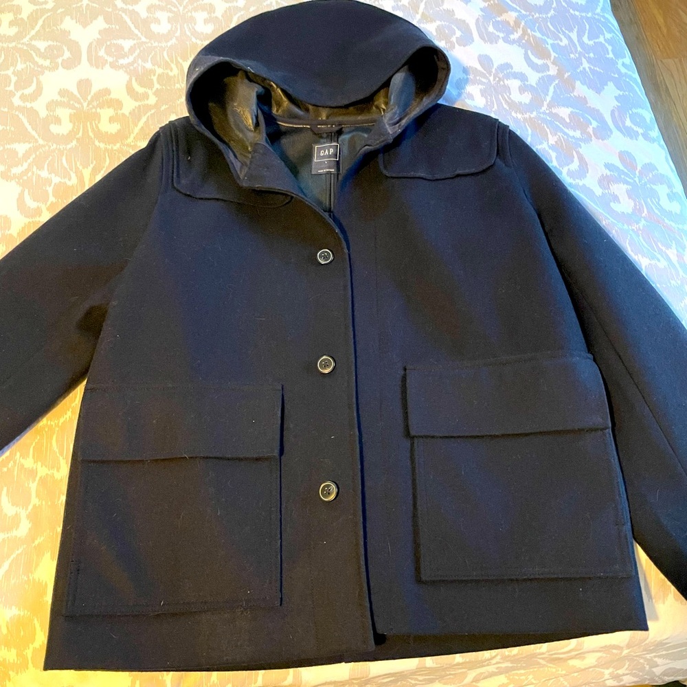 Gap pea coat blue